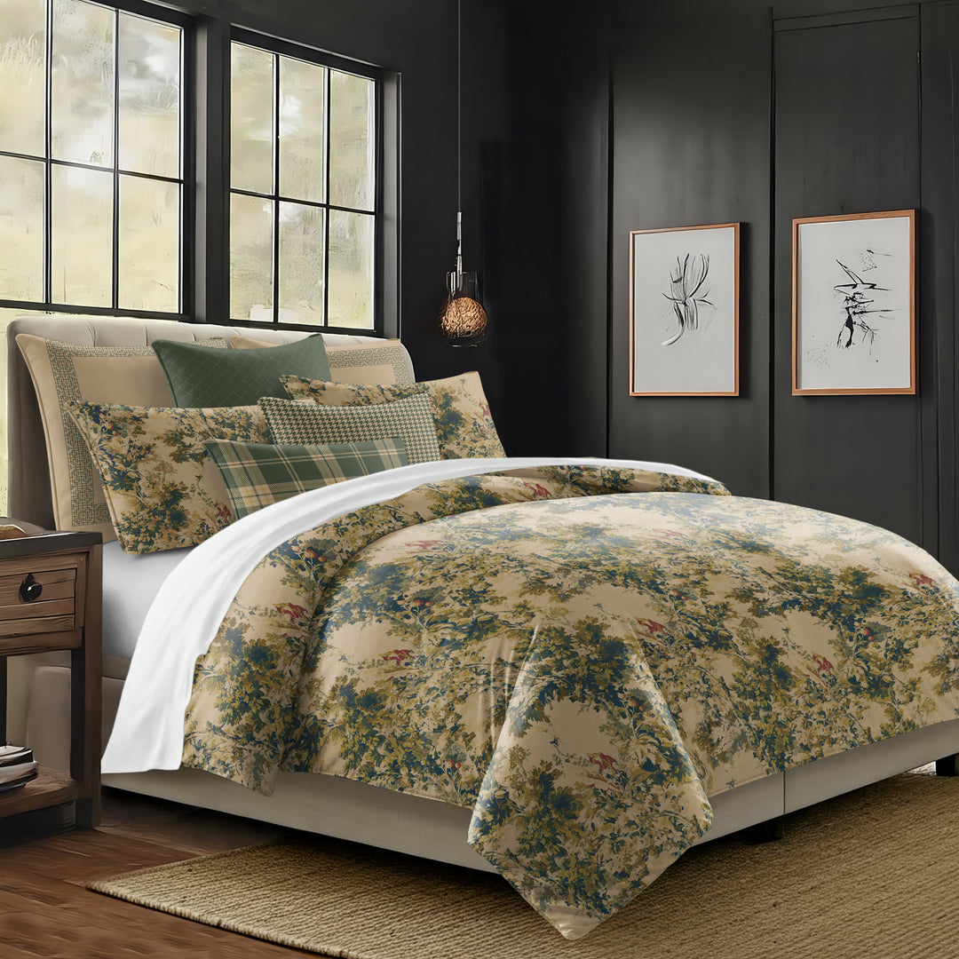 Dolce Empire Gold 8 Piece Coverlet Set Coverlet By Colcha Linens