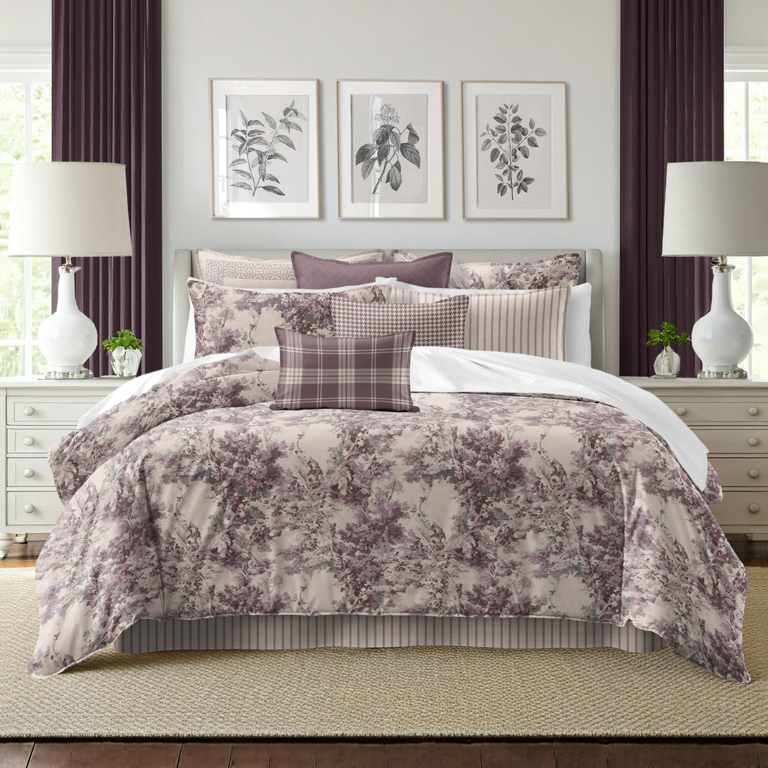 Dolce Wisteria 8 Piece Duvet Cover Set Duvet Covers By Colcha Linens