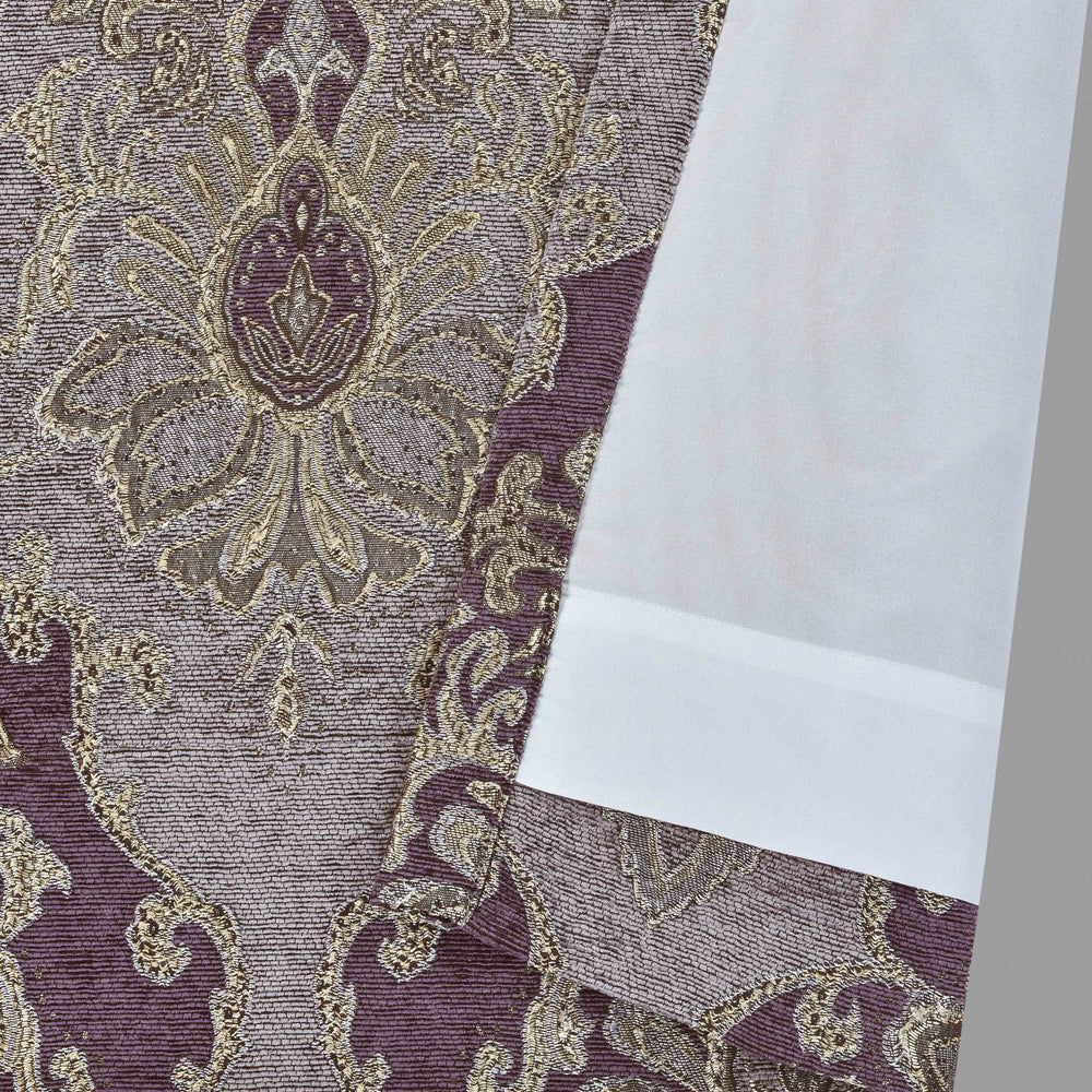 J Queen Dominique Lavender Window Panel Pair (Set of 2) - Final Sale Window Panels By US Office - Latest Bedding