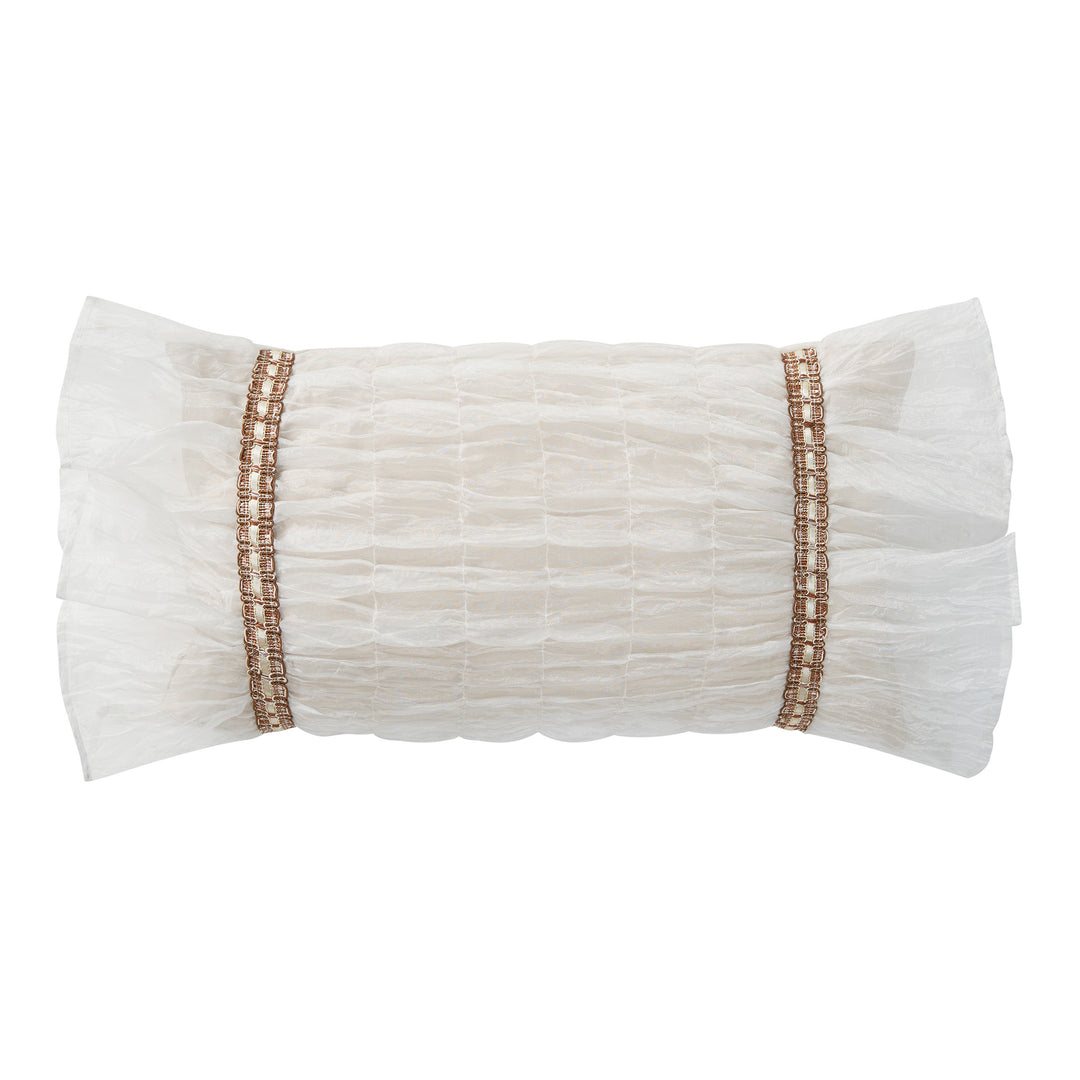 Donegan Oatmeal Decorative Throw Pillow Set of 2 Throw Pillows By Waterford
