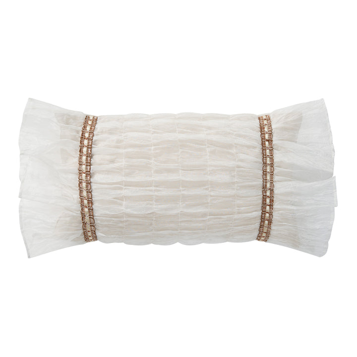 Donegan Oatmeal Decorative Throw Pillow Set of 2 Throw Pillows By Waterford