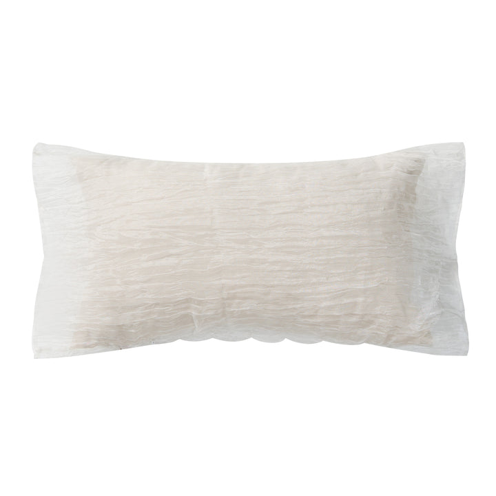 Donegan Oatmeal Decorative Throw Pillow Set of 2 Throw Pillows By Waterford