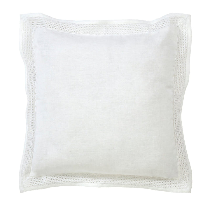 Sienna European Linen Lace Sham Sham By Orchids Lux Home