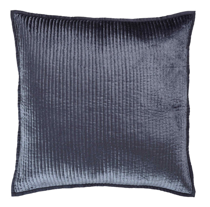 Spencer Channel Stitch Velvet Sham Sham By Orchids Lux Home