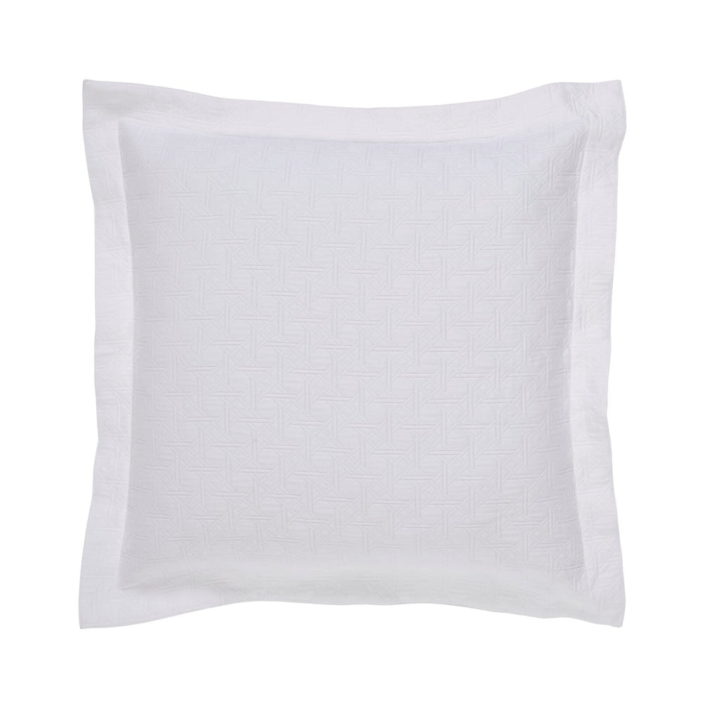 Frontier Geometric Matelasse Sham Sham By Orchids Lux Home