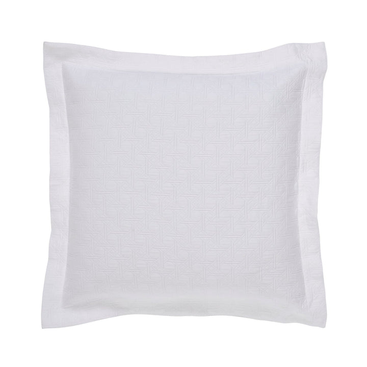 Frontier Geometric Matelasse Sham Sham By Orchids Lux Home