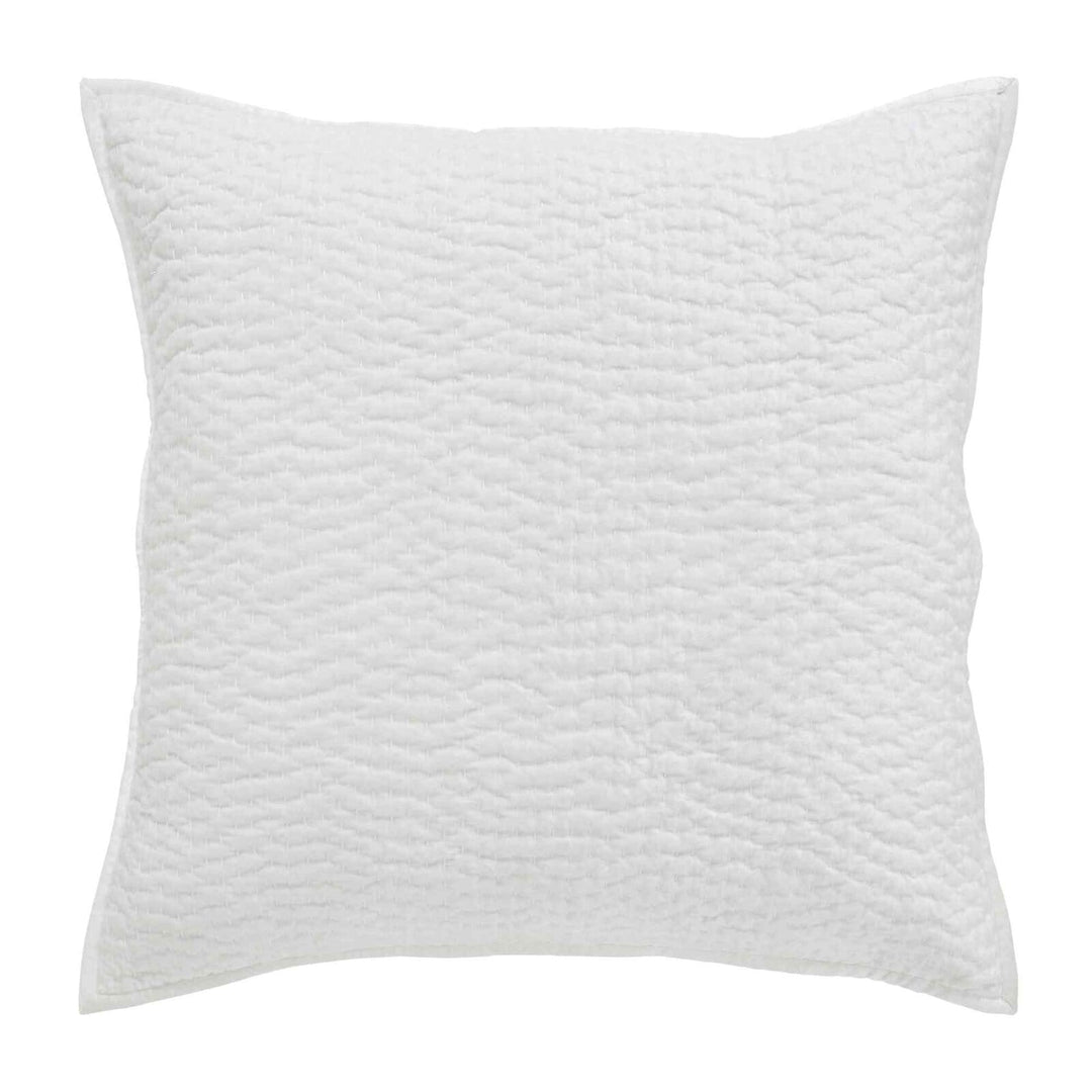 Laguna Pick Stitch Velvet Sham Sham By Orchids Lux Home