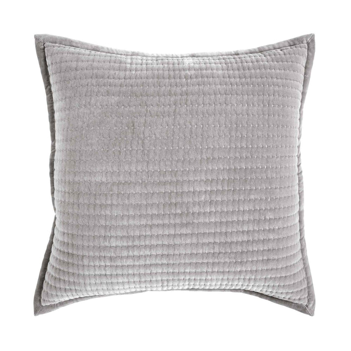 Milton Channel Stitched Velvet Sham Sham By Orchids Lux Home