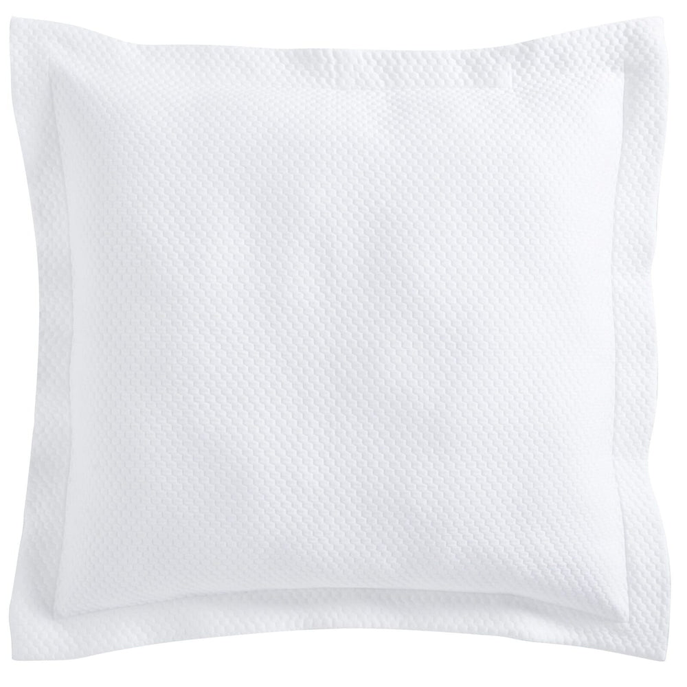 Retro Honeycomb Matelasse Sham Sham By Orchids Lux Home