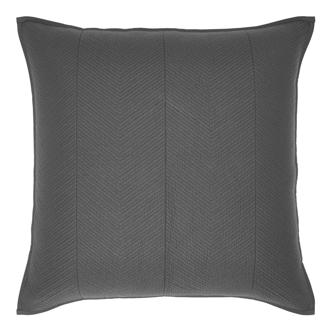 Athena Chevron Cotton Sateen Sham Sham By Orchids Lux Home