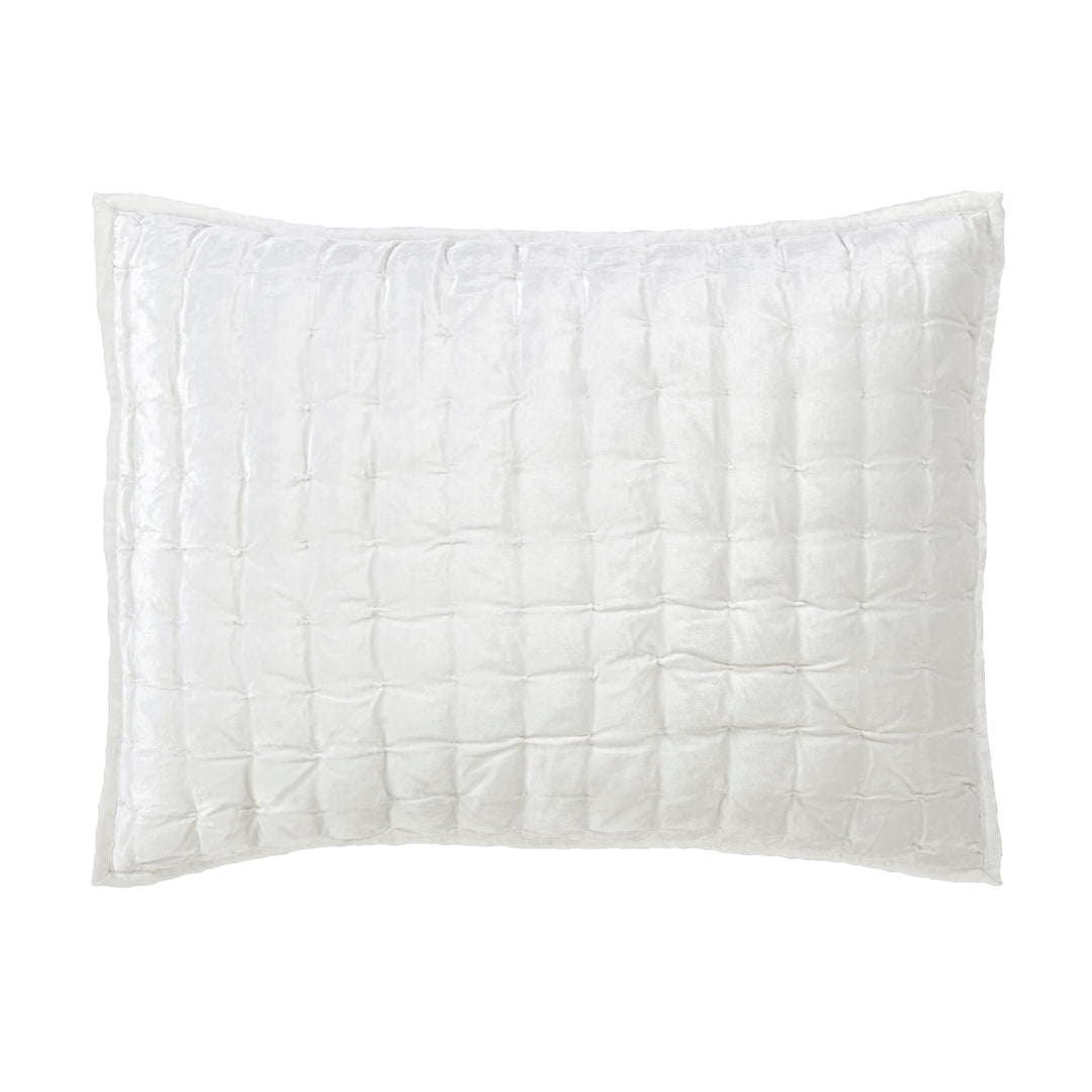 Luna Hand Pinched Velvet Sham