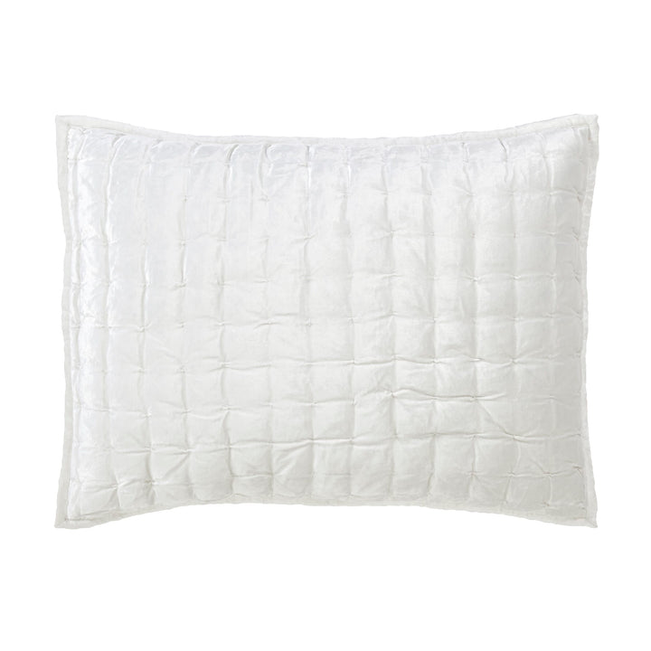 Luna Hand Pinched Velvet Sham