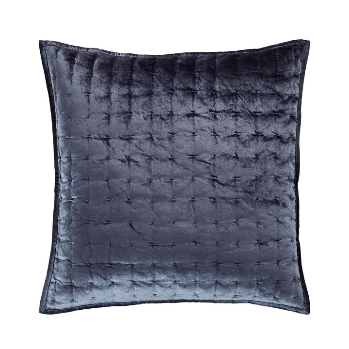 Luna Hand Pinched Velvet Sham Sham By Orchids Lux Home