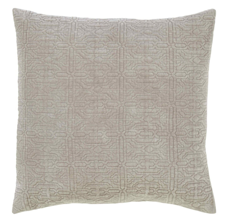 Duke Geometric Cotton Velvet Sham Sham By Orchids Lux Home