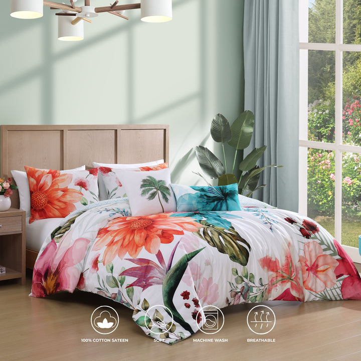 Bebejan Eden's Embrace 5 Piece Reversible Comforter Set Comforter Sets By Bebejan®