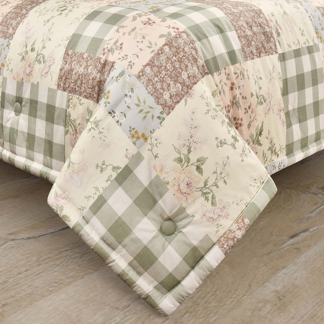 Eloise Dust Rose 3 Piece Comforter Set Comforter Sets By J. Queen New York