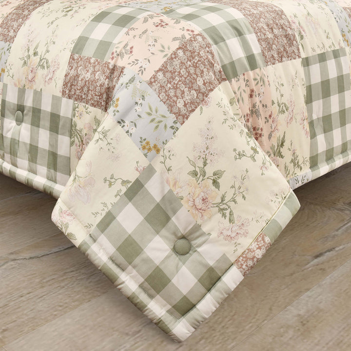 Eloise Dust Rose 3 Piece Comforter Set Comforter Sets By J. Queen New York