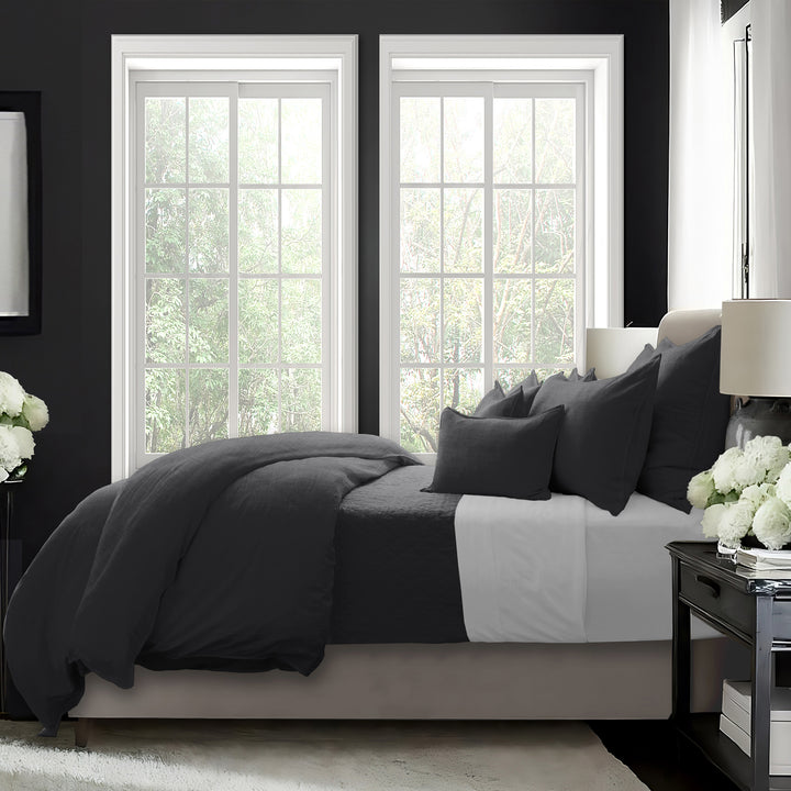 Elsie Ebony 8 Piece Coverlet Set Coverlet By Colcha Linens