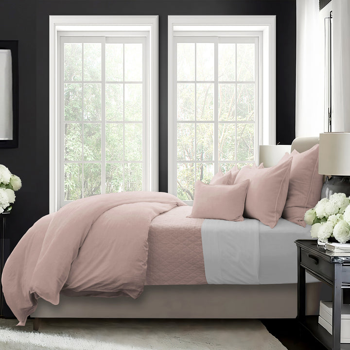 Elsie French Pink 8 Piece Coverlet Set Coverlet By Colcha Linens