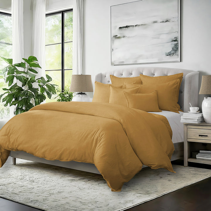 Elsie Gold 8 Piece Coverlet Set Coverlet By Colcha Linens