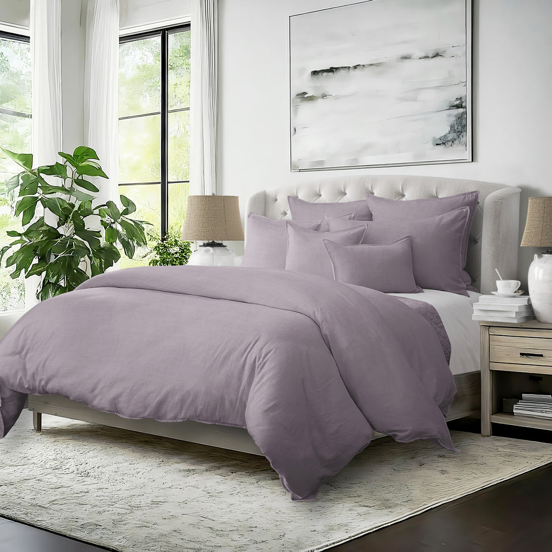 Elsie Lilac 8 Piece Comforter Set Comforter Sets By Colcha Linens