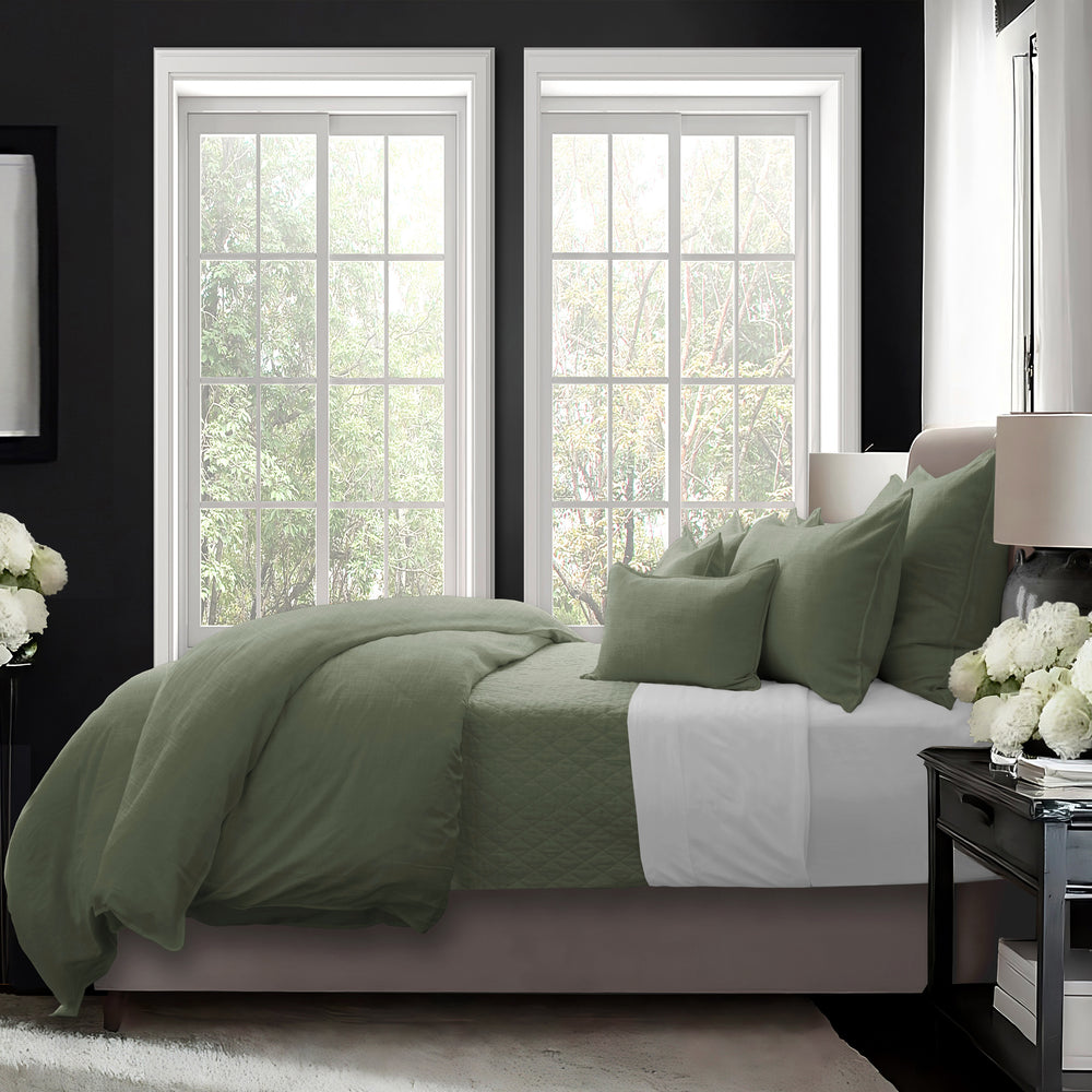 Elsie Sweet Grass 8 Piece Comforter Set Comforter Sets By Colcha Linens