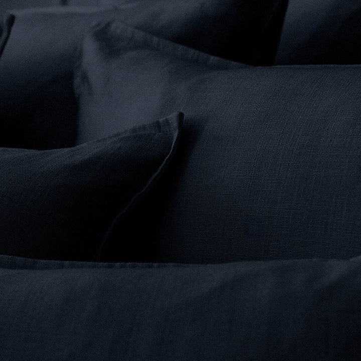 Elsie True Navy 8 Piece Duvet Cover Set Duvet Covers By Colcha Linens