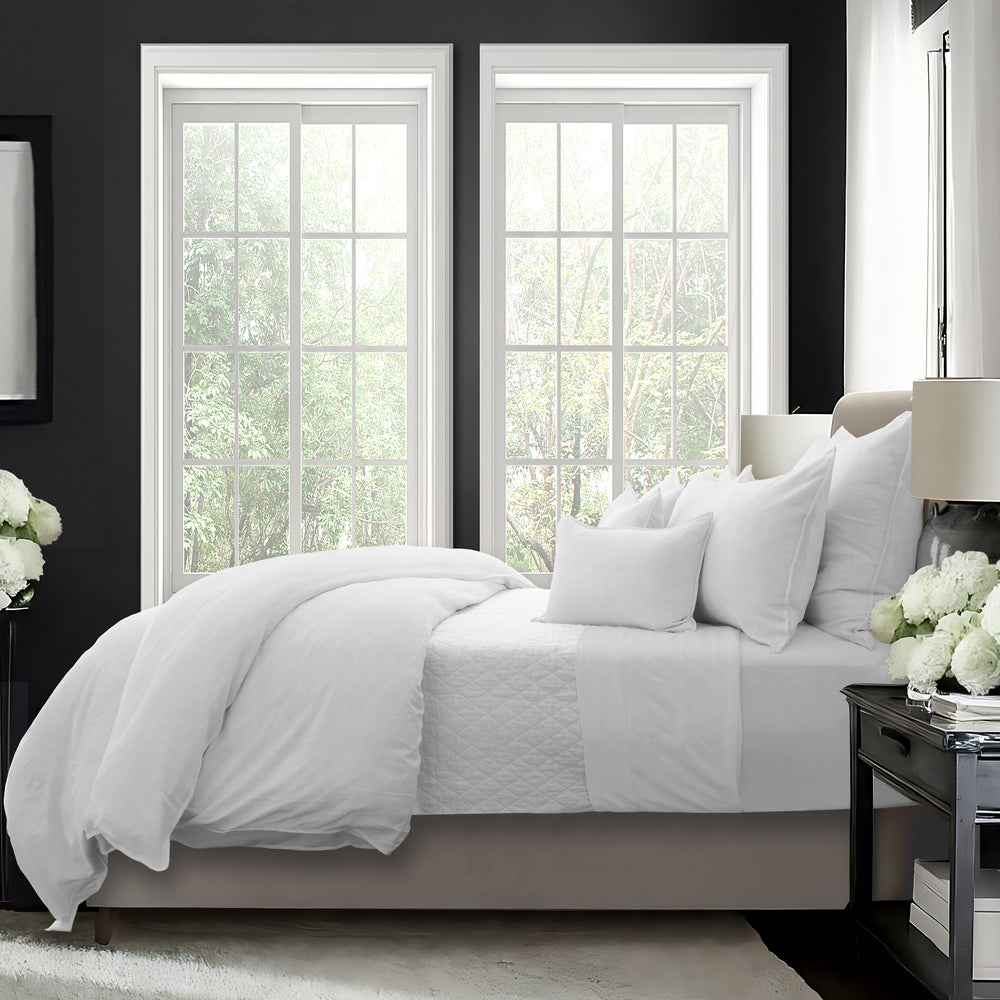 Elsie White 8 Piece Comforter Set Comforter Sets By Colcha Linens