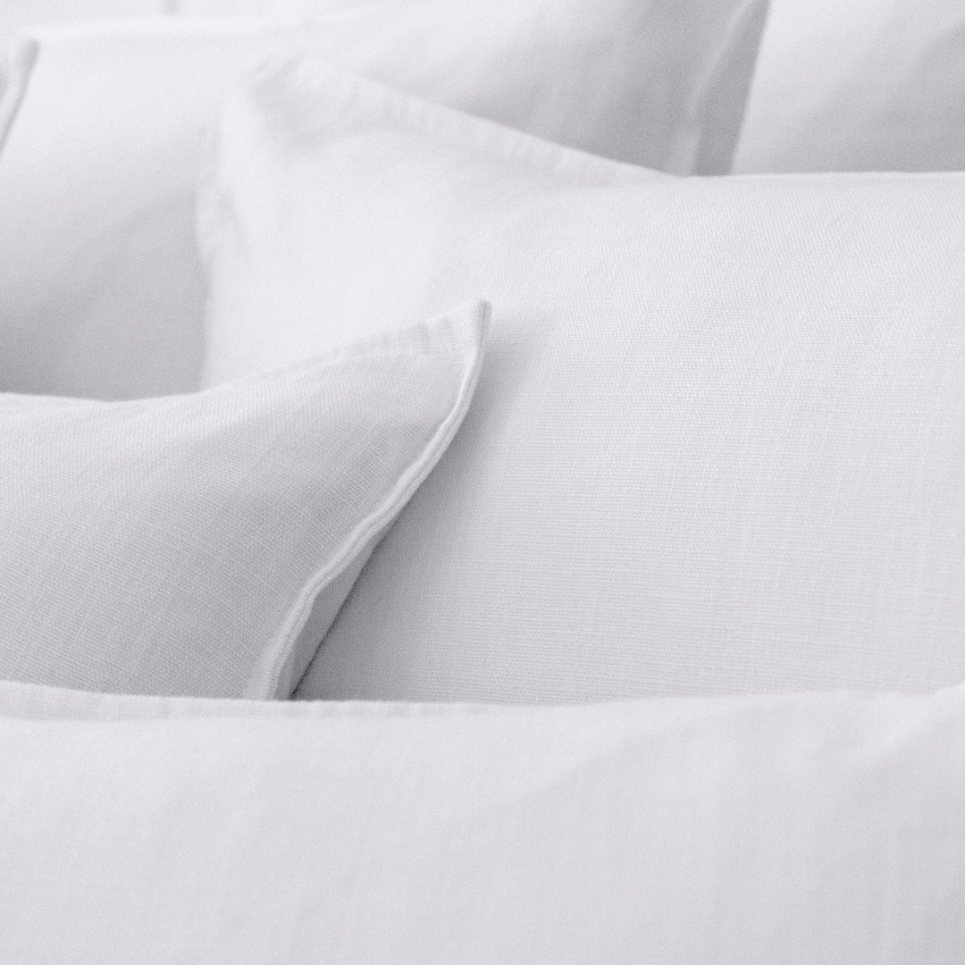 Elsie White 8 Piece Duvet Cover Set Duvet Covers By Colcha Linens