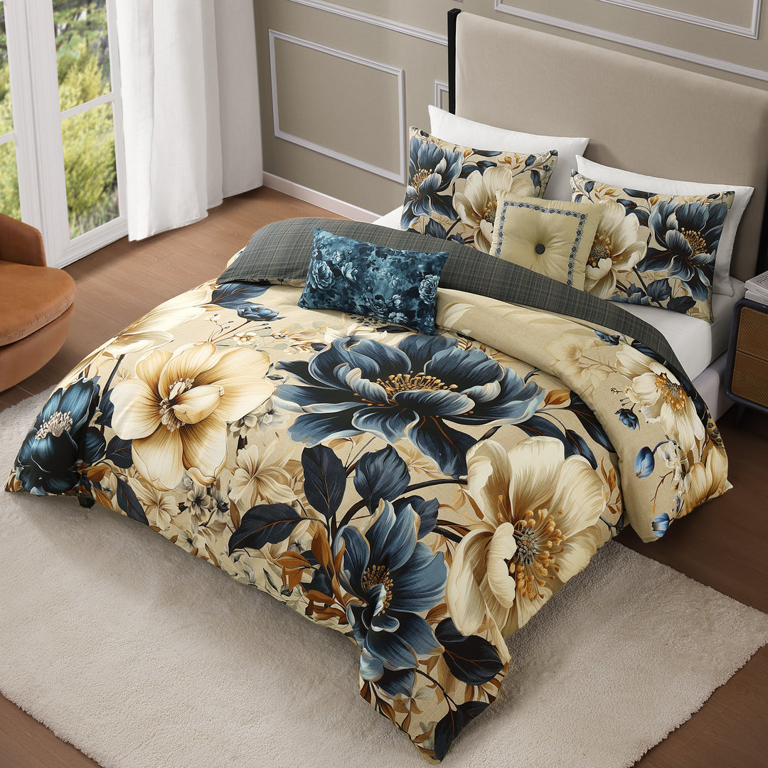Bebejan English Manor 5 Piece Reversible Comforter Set