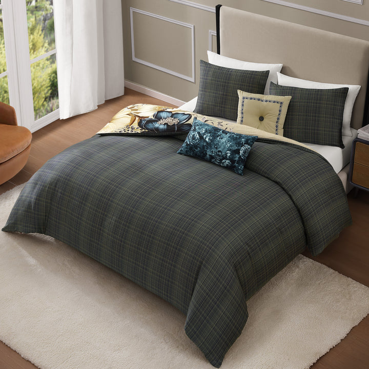 Bebejan English Manor 5 Piece Reversible Comforter Set