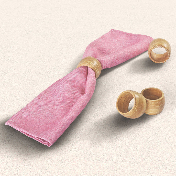 Esme Pink 4 Piece Napkin Set Napkin By J. Queen New York