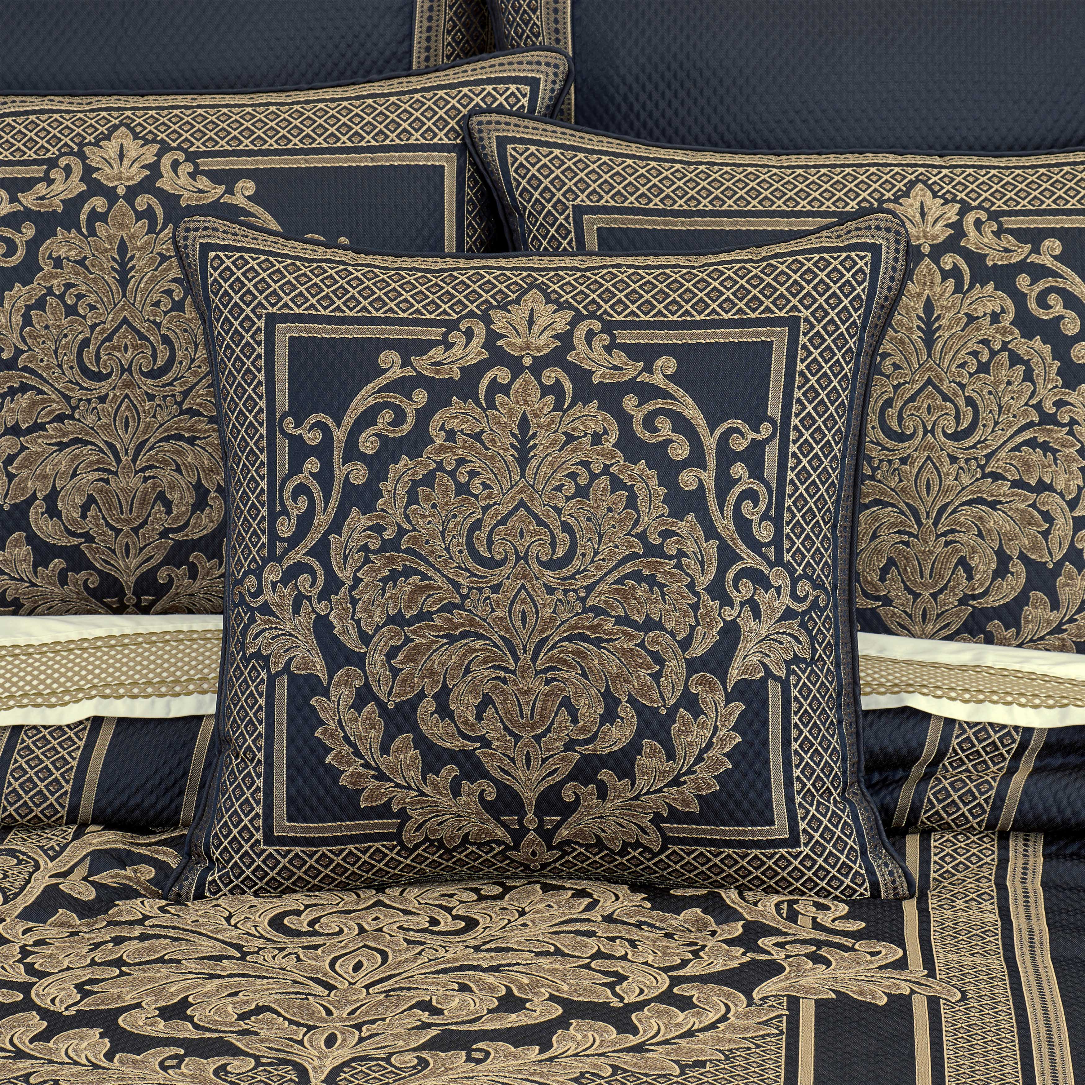 Royal blue decorative pillows sales