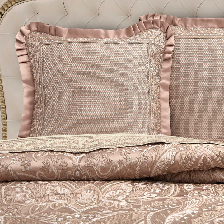 Fiorello Blush Euro Sham Euro Shams By J. Queen New York