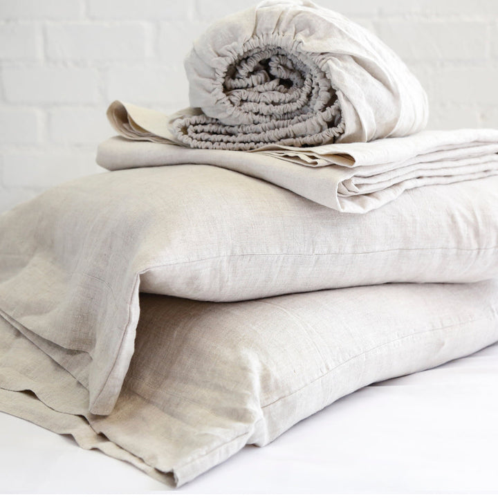 Linen Pillowcase Set Pillowcase By Pom Pom at Home