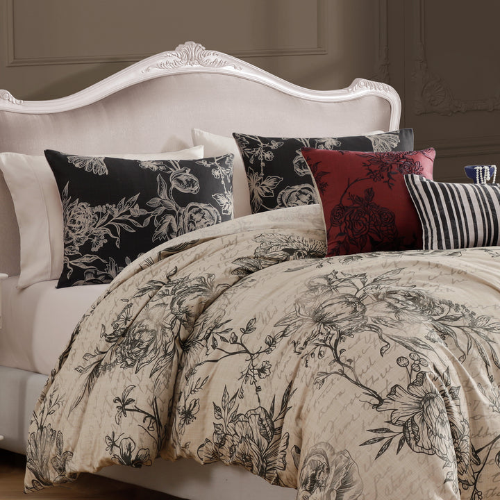 Bebejan French Linen 5 Piece Reversible Comforter Set