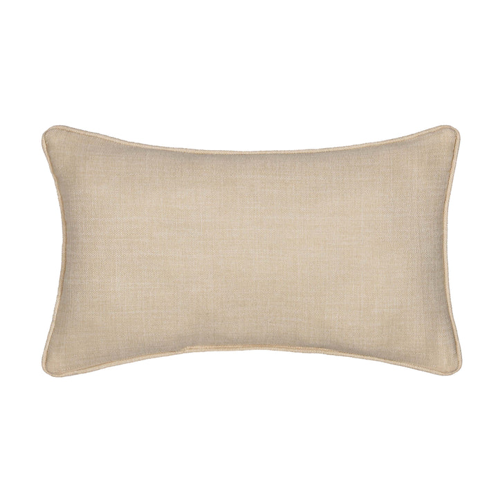Garden Grove Apricot Boudoir Decorative Throw Pillow 21" x 13" Throw Pillows By J. Queen New York