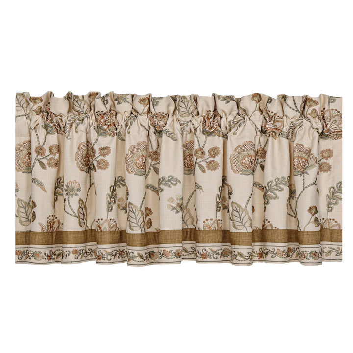 Garden Grove Apricot Straight Window Valance Window Valances By J. Queen New York
