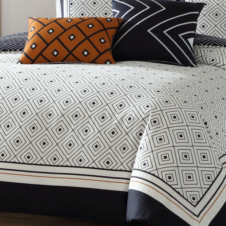 Bebejan Geometric Black & White 5 Piece Reversible Comforter Set Comforter Sets By Bebejan®