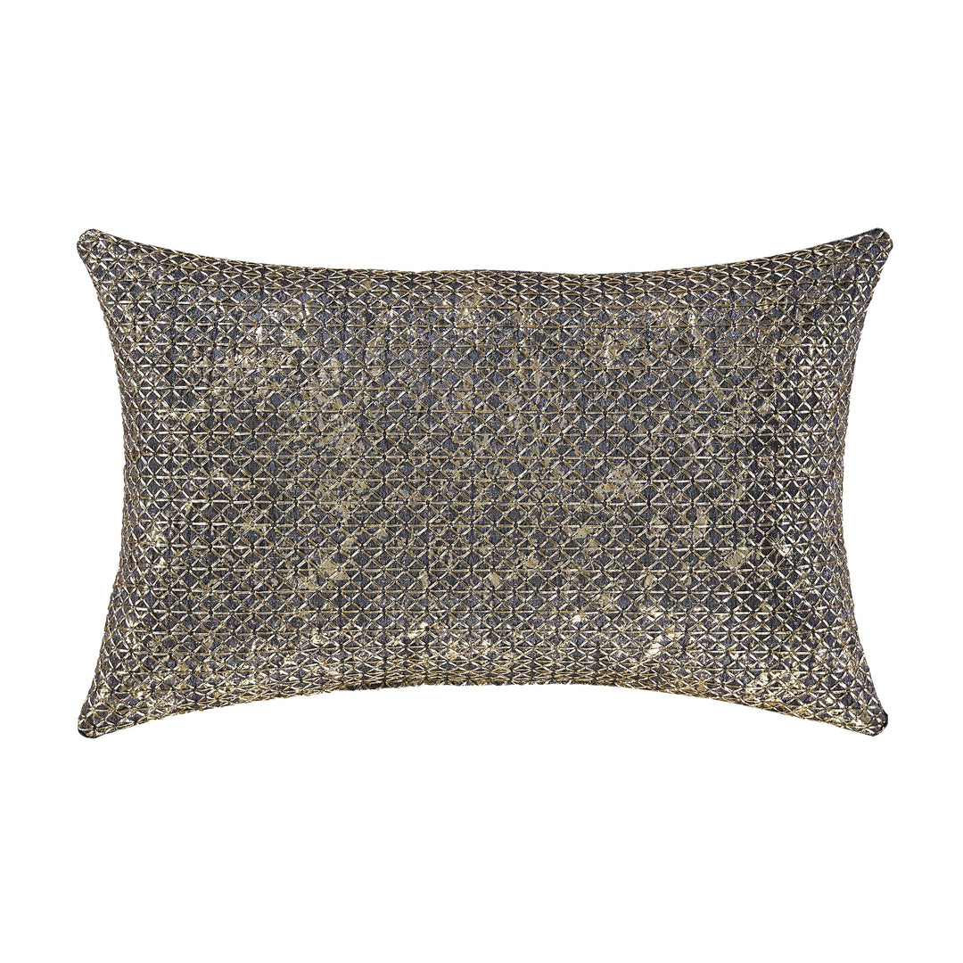 Glimmerstone Indigo Boudoir Decorative Throw Pillow 21" x 13" Throw Pillows By J. Queen New York