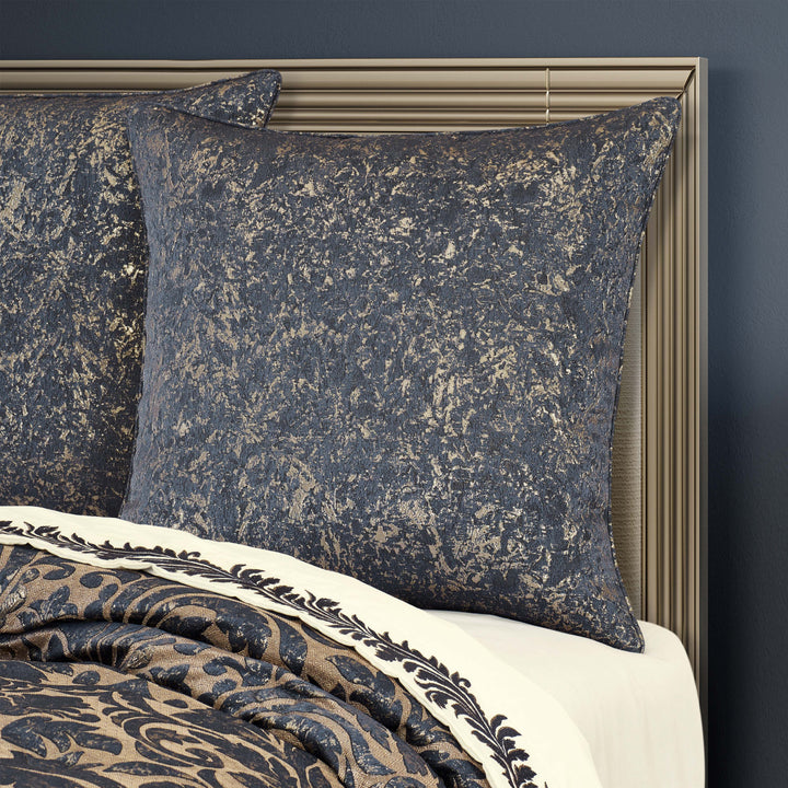 Glimmerstone Indigo Euro Sham Euro Sham By J. Queen New York