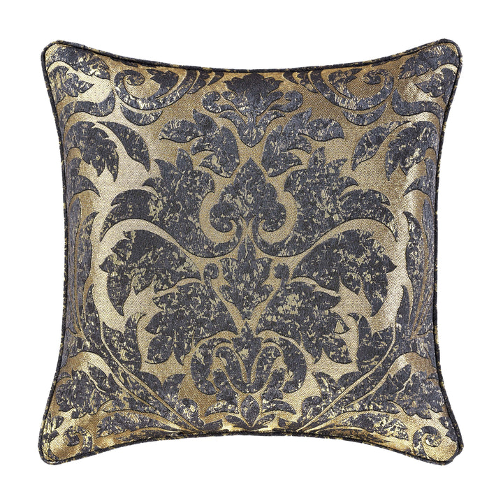 Glimmerstone Indigo Square Decorative Throw Pillow 20" x 20" Throw Pillows By J. Queen New York