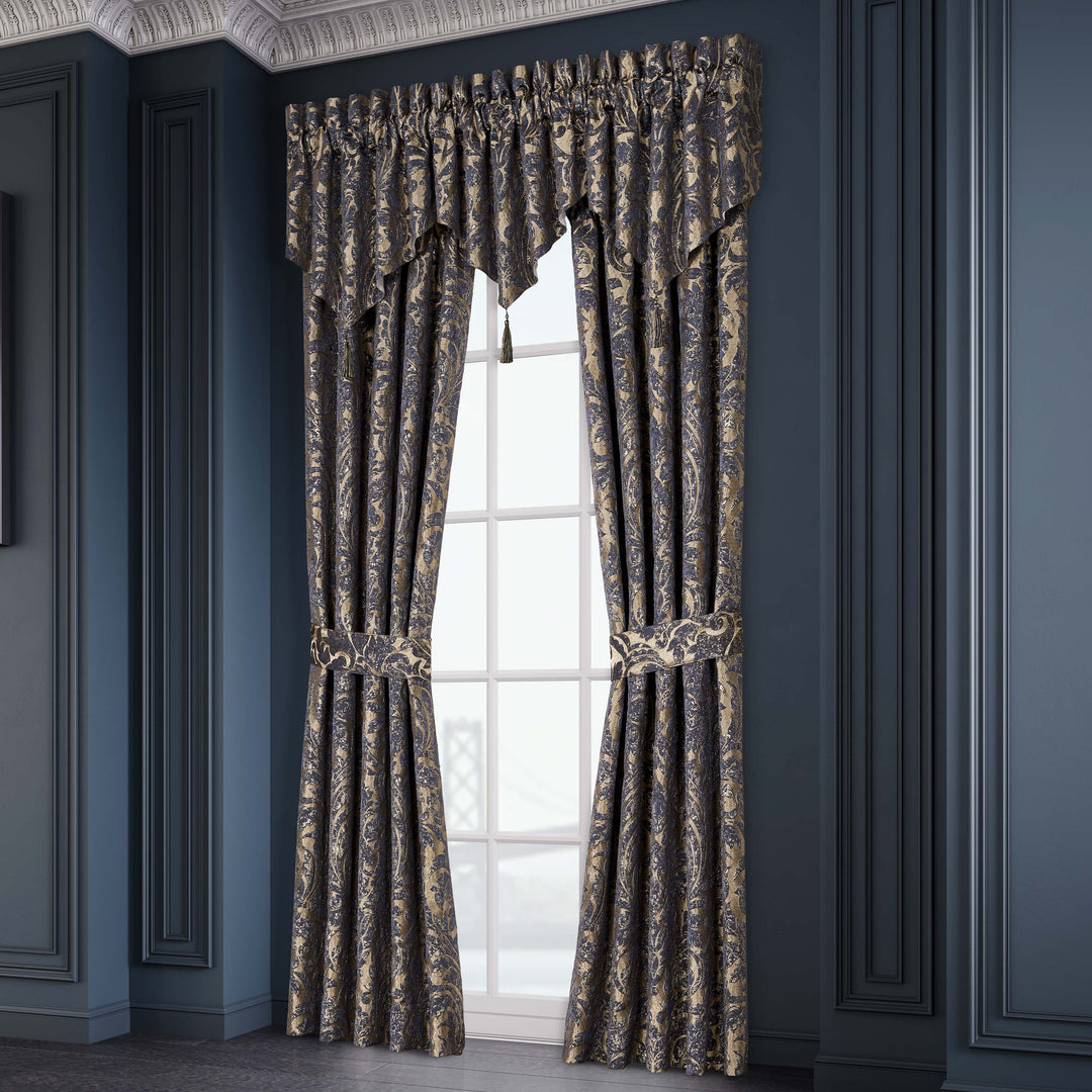 Glimmerstone Indigo Window Panel Pair Window Panels By J. Queen New York