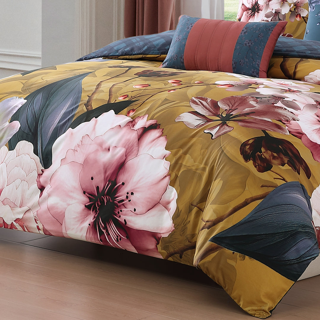 Bebejan Golden Bounty 5 Piece Reversible Comforter Set Comforter Sets By Bebejan®