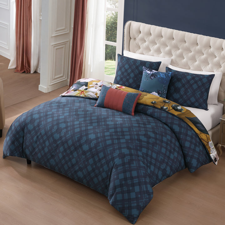 Bebejan Golden Bounty 5 Piece Reversible Comforter Set Comforter Sets By Bebejan®