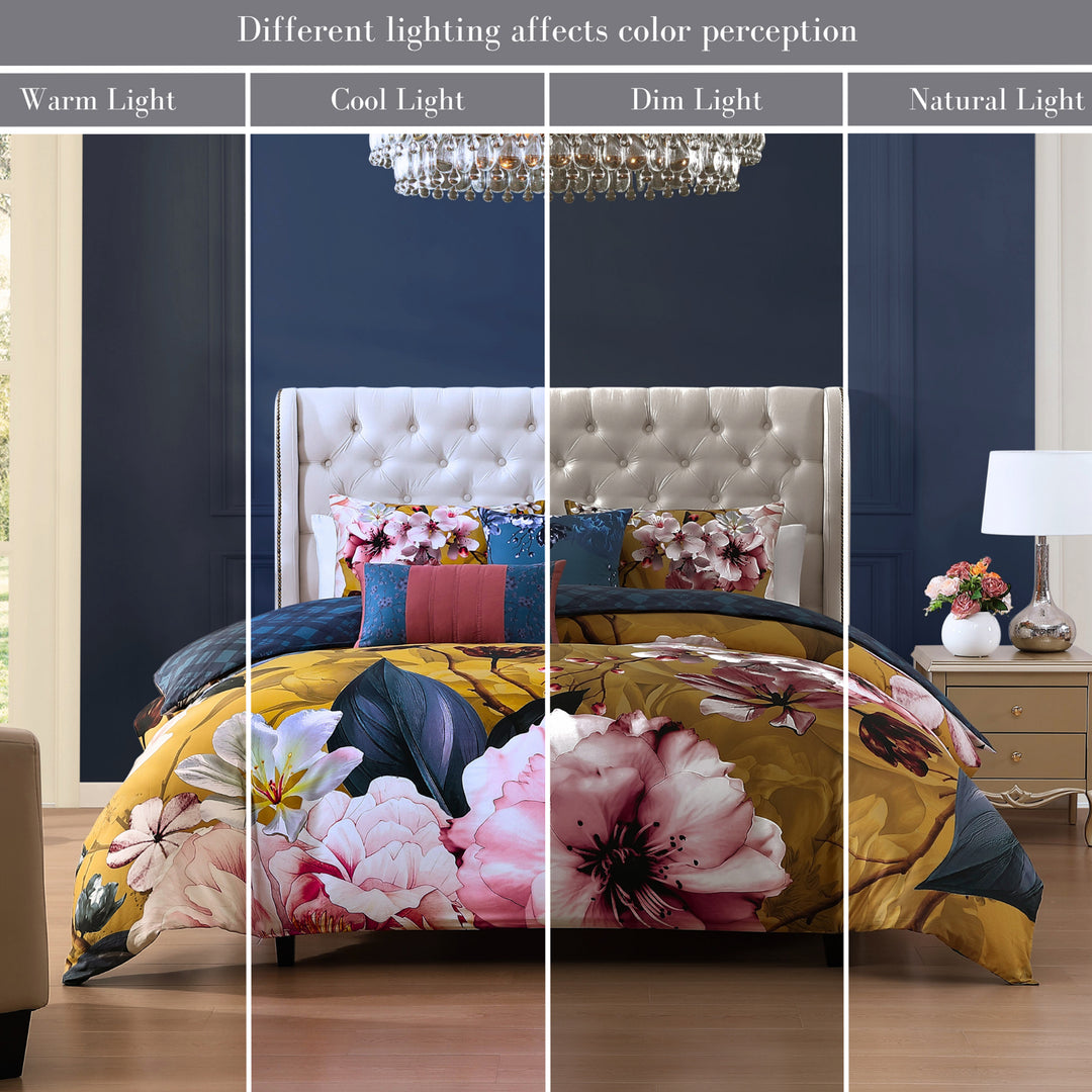 Bebejan Golden Bounty 5 Piece Reversible Comforter Set Comforter Sets By Bebejan®