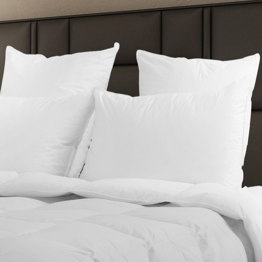 Himalaya 800+ Hypoallergenic Siberian White Goose Down Pillow Pillow Inserts By Downright