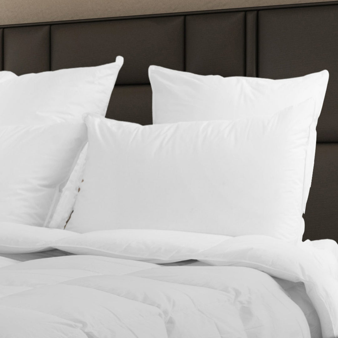 Himalaya 700+ Hypoallergenic Polish White Goose Down Pillow Pillow Inserts By Downright