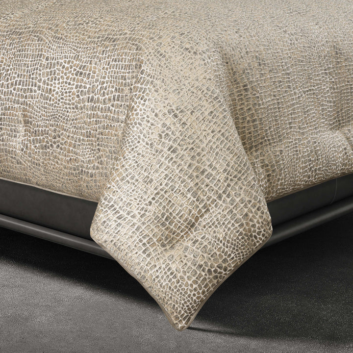 Habitat Pewter 3 Piece Comforter Set Comforter Sets By J. Queen New York