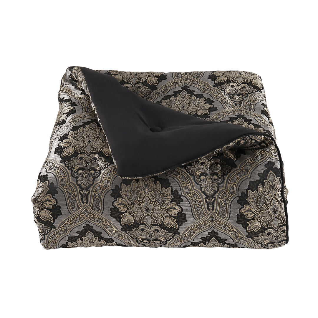 Harriman Black 4 Piece Comforter Set